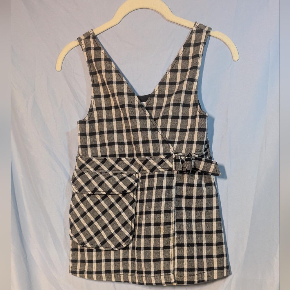 Super Cute Zara Casual Dress 5-6 Plaid *B1
